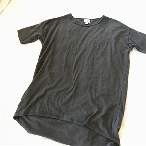 Charcoal Gray LulaRoe Irma XS